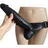 Buy 10 Inch Big Black Solid Strap On Dildo Ladies Sextoys In Satna