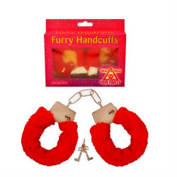 Buy Beginner’s Furry in Red Hand Cuffs Sex Toys In Bikaner