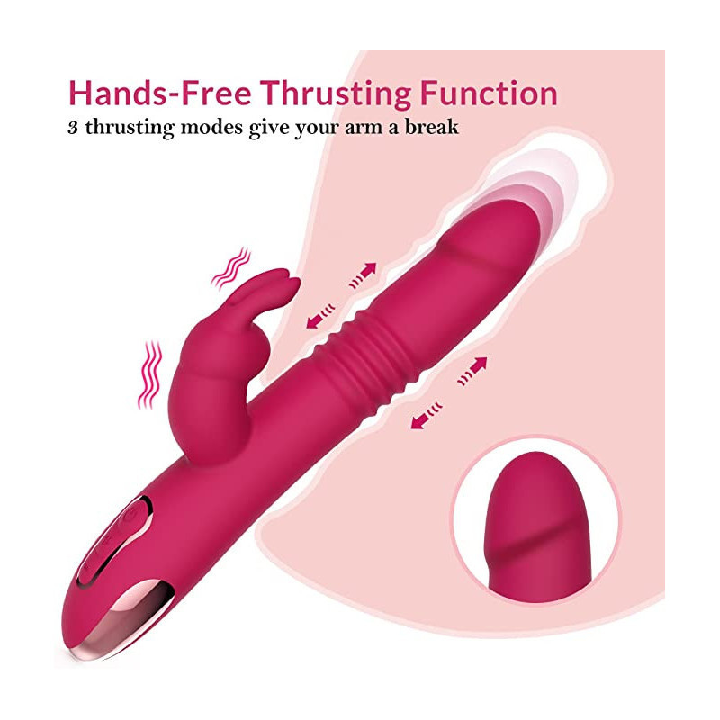 Buy Automatic Up Down Thursting Rabbit Vibrator Sextoys In Rajkot