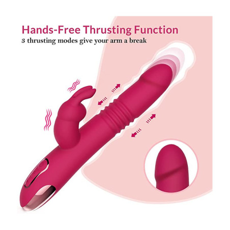 Buy Automatic Up Down Thursting Rabbit Vibrator Sextoys In Rajkot