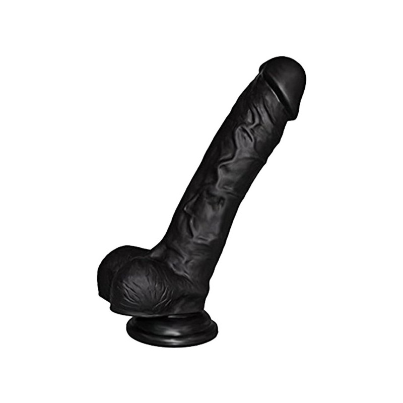 8 Inch Realistic Black Dildo With Suction Cup In Kharagpur