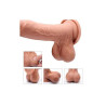 7 Inch Realistic Texture Real Dildo Girls Sextoys In Tiruppur