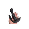Shop Black Double Thrust Beaded Vibrator Anal Butt Plug SexToys In Aurangabad