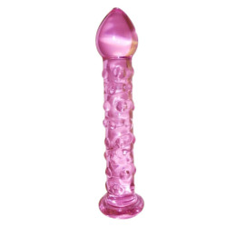 Buy Dotted Purple Glass Dildo Sextoys In Ranchi