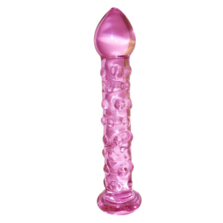 Buy Dotted Purple Glass Dildo Sextoys In Ranchi