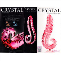 Buy Kiss of Tongue Crystal Glass Dildo Anal Sex Toy In Deoghar