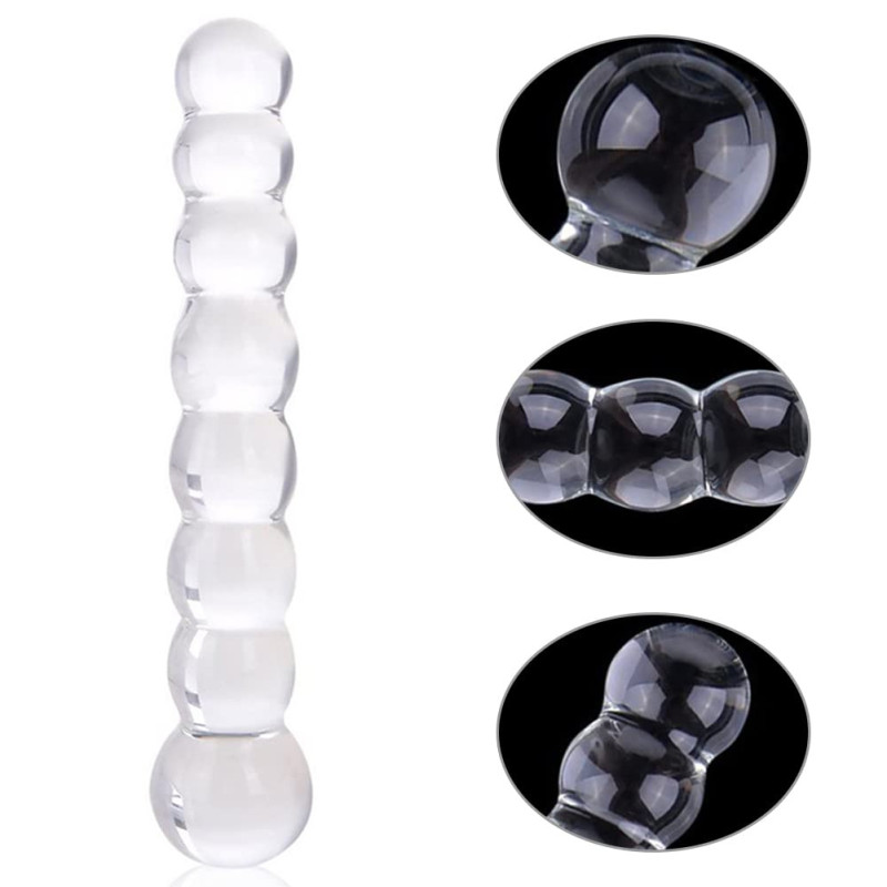 Buy Ultra Beaded Crystal Glass dildo Sextoys In Hazaribagh