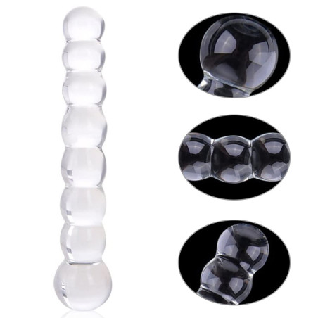 Buy Ultra Beaded Crystal Glass dildo Sextoys In Hazaribagh