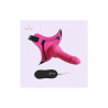 Shop Vibrating Strap-On Silicone Dildo Female Sextoys In Korba