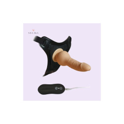 Shop Vibrating Strap-On Silicone Dildo Female Sextoys In Korba