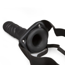 Order Black Hollow Strap On Dildo Vibrator For Men Sextoys In Gurugram