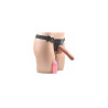 Buy Brown Solid Strapon Vibrating Dildo Women Sextoys In Karnal