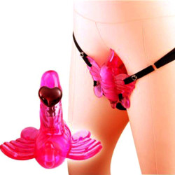 Shop Wireless Butterfly Strap-On Vibrator Adulttoys In Rohtak